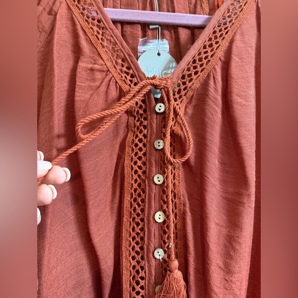 Apricot UK Peasant Top 4 - Picture 13 of 14